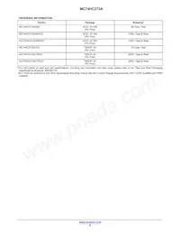 MC74HC273AFELG Datasheet Pagina 6