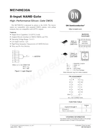 MC74HC30ADR2G Datasheet Cover