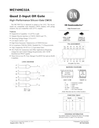 MC74HC32AFELG Datasheet Cover