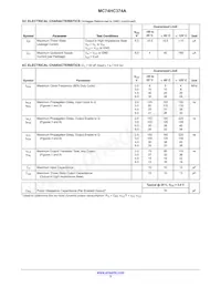 MC74HC374AFG Datasheet Page 3
