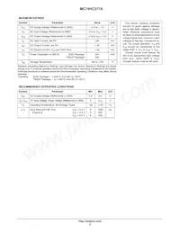 MC74HC377ADWG Datasheet Page 3