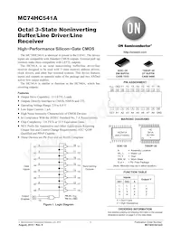 MC74HC541AFG Datenblatt Cover