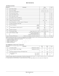 MC74HC541AFG Datasheet Pagina 2