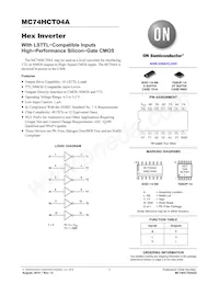 MC74HCT04AFELG Datasheet Cover