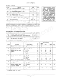 MC74HCT241ADWG Datasheet Page 3
