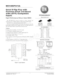 MC74HCT273ADW Datasheet Cover