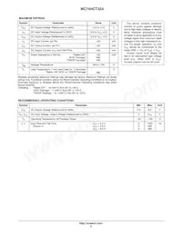 MC74HCT32ADTR2G Datasheet Page 2