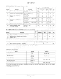 MC74HCT32ADTR2G Datasheet Page 3