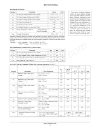 MC74HCT365ADR2G Datasheet Page 3