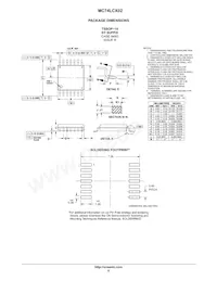 MC74LCX02MELG Datasheet Pagina 6