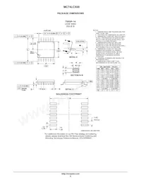 MC74LCX08MELG Datasheet Page 6