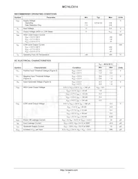 MC74LCX14MG Datasheet Page 3