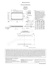 MC74LCX16373DTG Datasheet Page 7