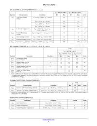 MC74LCX240DWR2 Datasheet Page 4