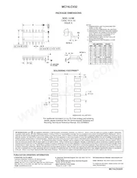 MC74LCX32MELG Datasheet Page 7