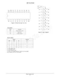 MC74LCX540MELG Datasheet Page 2