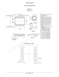 MC74LCX540MELG Datasheet Page 7