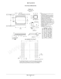 MC74LCX573DWR2 Datasheet Page 8