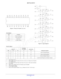 MC74LCX574MELG Datasheet Page 2
