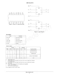 MC74LCX74MELG Datasheet Page 2