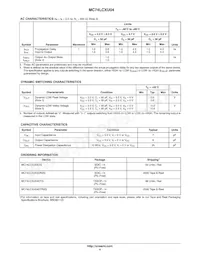 MC74LCXU04MG Datasheet Pagina 4