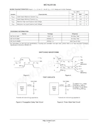 MC74LVX126MG Datasheet Page 4
