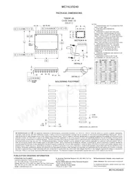 MC74LVX240MG Datasheet Page 7