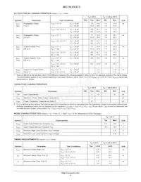 MC74LVX373MG Datasheet Page 4