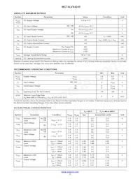MC74LVX4245DTR2 Datasheet Page 3