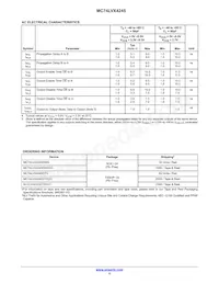 MC74LVX4245DTR2 Datasheet Page 5