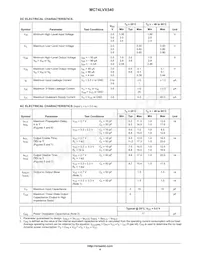 MC74LVX540MG Datasheet Page 4