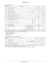 MC74LVXU04MG Datasheet Page 2