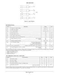 MC74VHC00MELG Datasheet Pagina 2