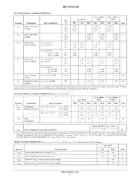 MC74VHC00MELG Datasheet Page 3