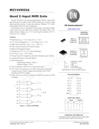 MC74VHC02DTR2 Datasheet Cover