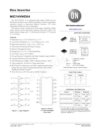 MC74VHC04MELG Datenblatt Cover