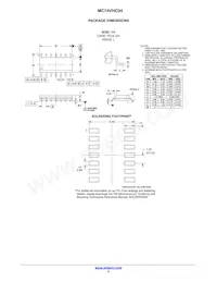 MC74VHC04MELG Datasheet Page 4