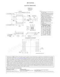 MC74VHC04MELG Datasheet Page 5