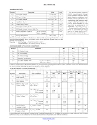 MC74VHC08MELG Datenblatt Seite 2