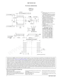 MC74VHC125MG Datasheet Page 8