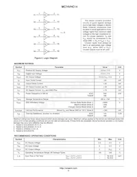 MC74VHC14DR2 Datasheet Page 2