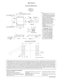 MC74VHC14DR2 Datasheet Pagina 7