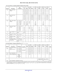 MC74VHC1G00DTT1 Datasheet Page 5
