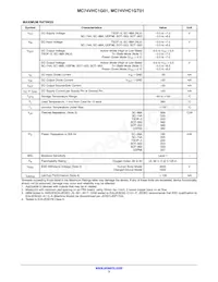 MC74VHC1G01DFT2 Datasheet Page 3