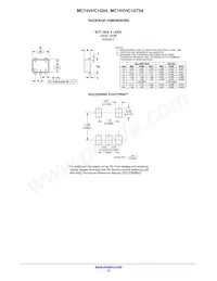 MC74VHC1G04DTT1 Datasheet Page 12