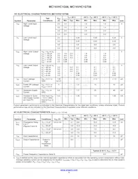 MC74VHC1G08DTT1 Datasheet Page 5