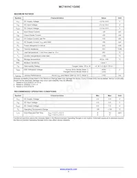 MC74VHC1G09EDFT2G Datasheet Page 2