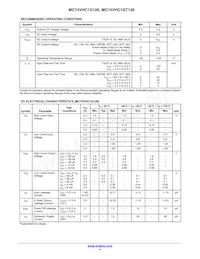 MC74VHC1G126DTT1 Datasheet Page 4