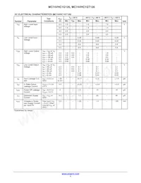 MC74VHC1G126DTT1 Datasheet Page 5
