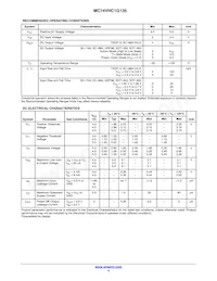 MC74VHC1G135DFT2 Datasheet Pagina 4